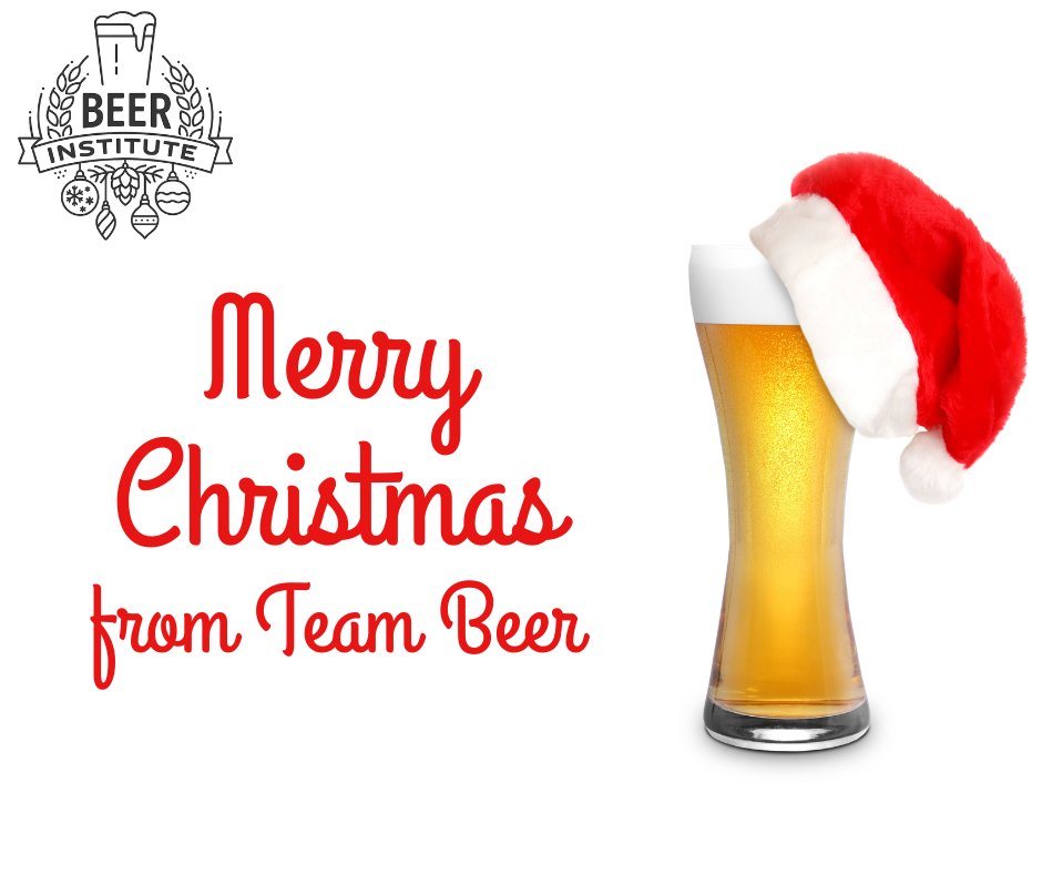 beerinstitute's tweet image. Merry Christmas from Team Beer!

Here’s to celebrating responsibly and enjoying time together with the people you love.