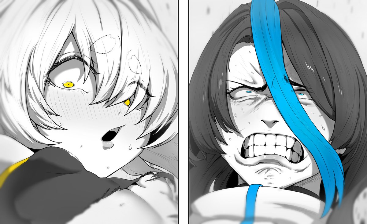 六道弥生 依海月詠 ショートバトル
#うちの子