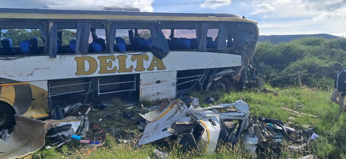 Multiple dead in N1 crash near Makhado

A head-on collision between a passenger bus and a light vehicle on the N1 North near Masekwa Brick, just outside Makhado, has left at least eight people dead.

Several others were injured and rushed to nearby hospitals.

Emergency crews