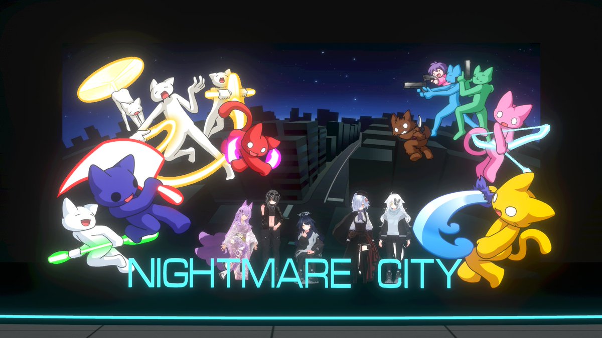 keizou_sub's tweet photo. #NightmareCity20th
ワールド作者と一緒に記念撮影させていただきました！
ありがとうございます！
あとはなんか毛色が違うやつが混じってる写真です https://t.co/5S5xCusi29