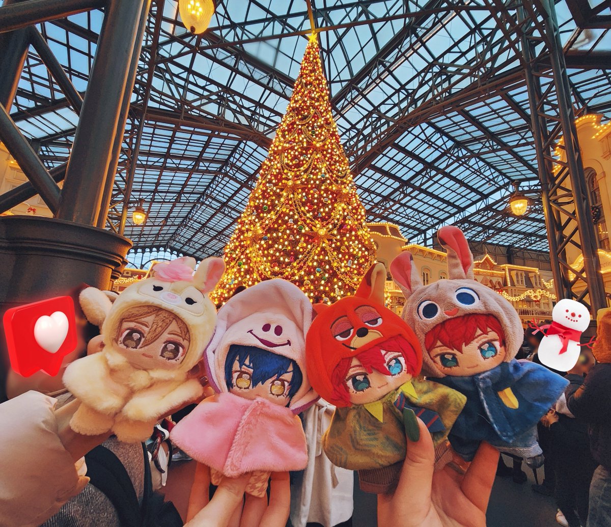 この前念願の夢の国に連れて行った　ありがとう友達