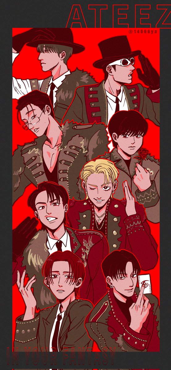 🌹🏴‍☠️
#ATEEZfanart
