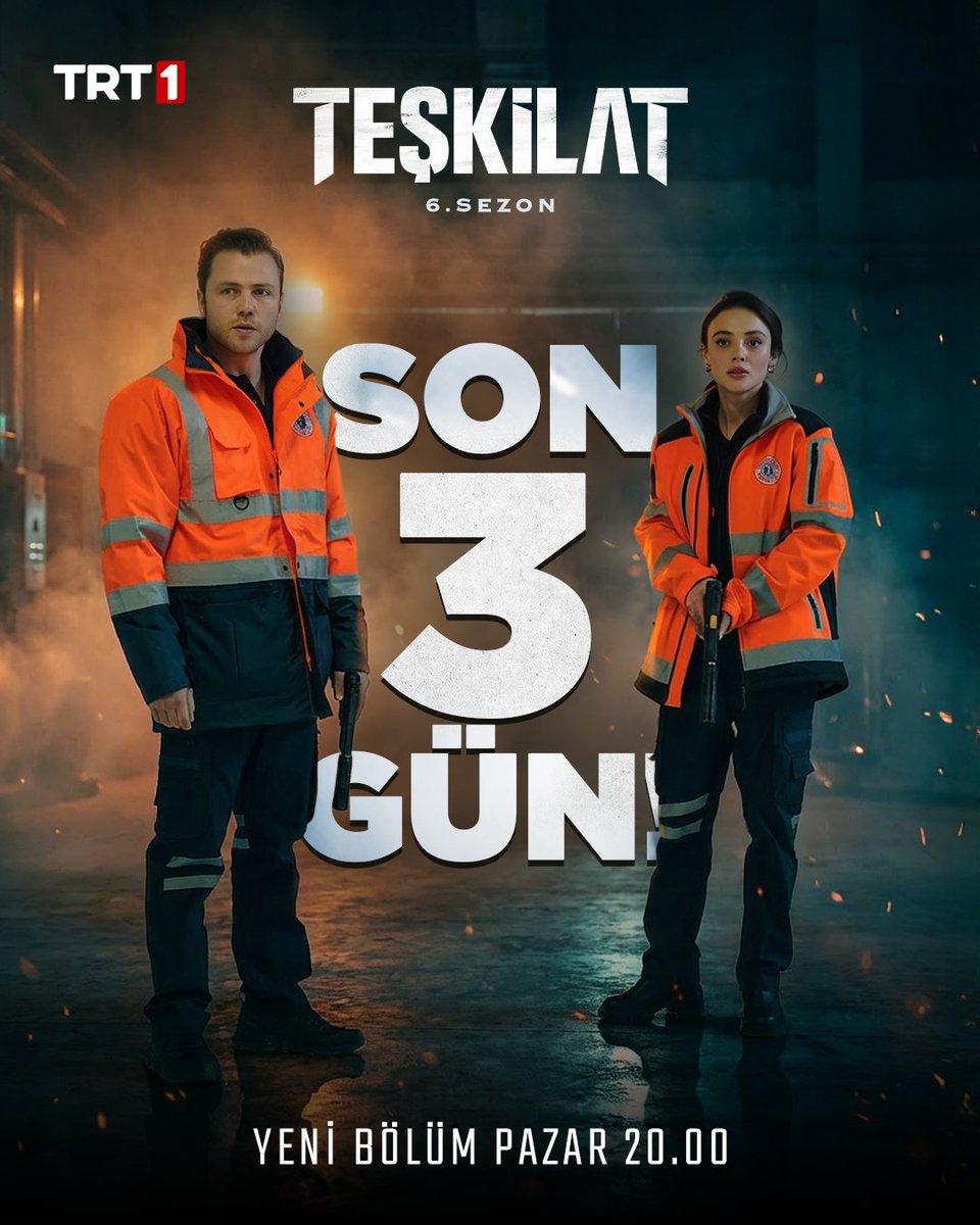 Operasyon yükleniyor! ⌛️

Son 3 gün! 🔥

#Teşkilat yeni bölümüyle her pazar 20.00’de <a href="/trt1/">TRT 1</a>’de!