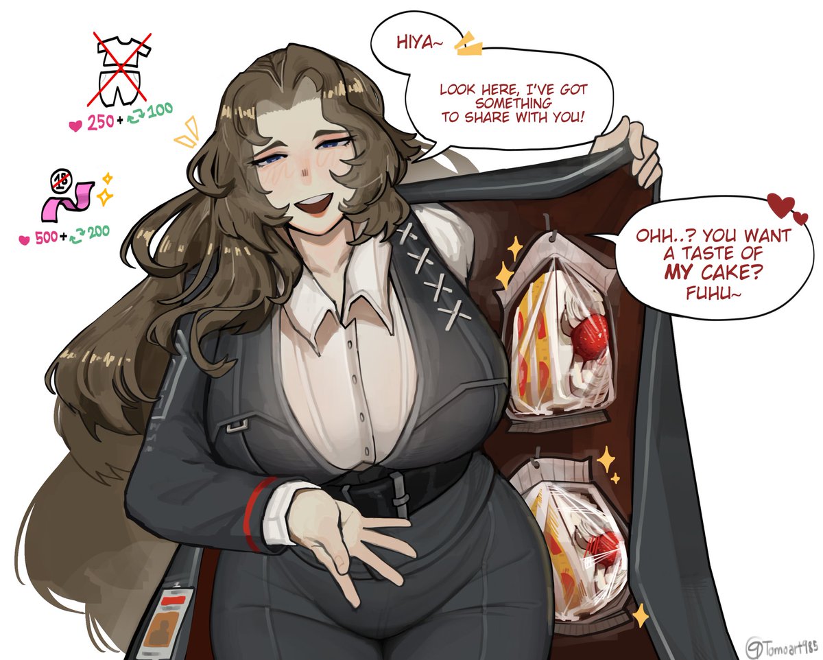 Tomoart985's tweet image. Rodya has cake !!  #Limbus_Company