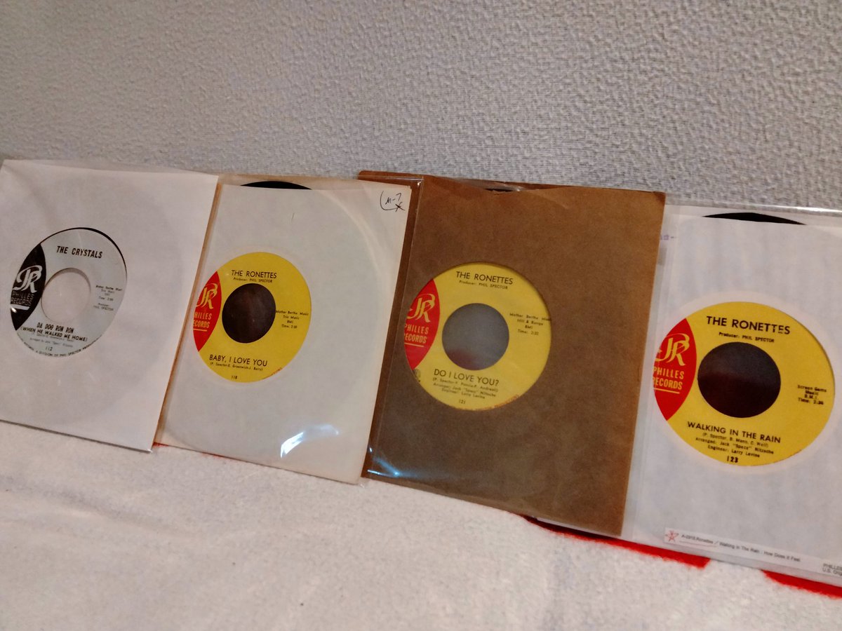 機会があれば買うようにしている #PhillesRecords 。7インチ45回転