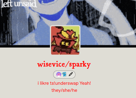sparky/wise tweet media