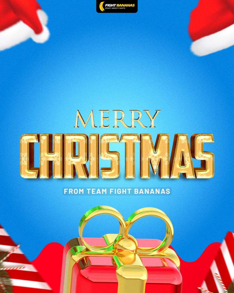 FightBananas's tweet image. Merry Christmas from Team Fight Bananas 🎄