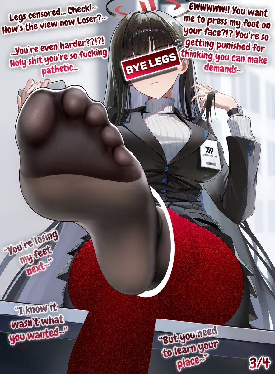 ViviCensors's tweet photo. #BlueArchive #footfetısh #feetfetısh #Censorship https://t.co/lFgEzIrxTI