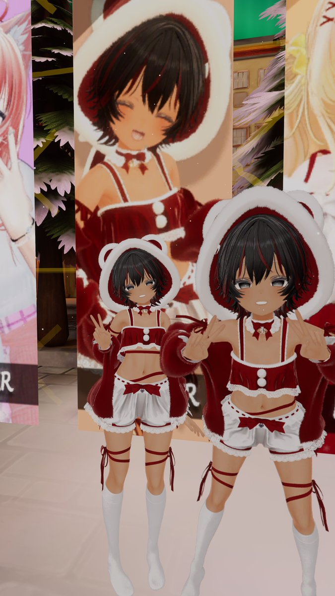 🎄Merry Christmas🎅🏼
#Radiant_iseo #VRChat 
#OnlyHeka #manuka3D
