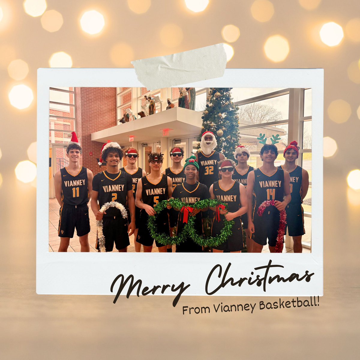 Merry Christmas from our basketball family to yours!!