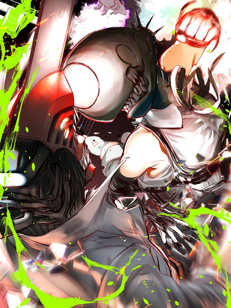 チェンソーマンできたー!😊
これでもかと要素盛りまくって楽しかったw 