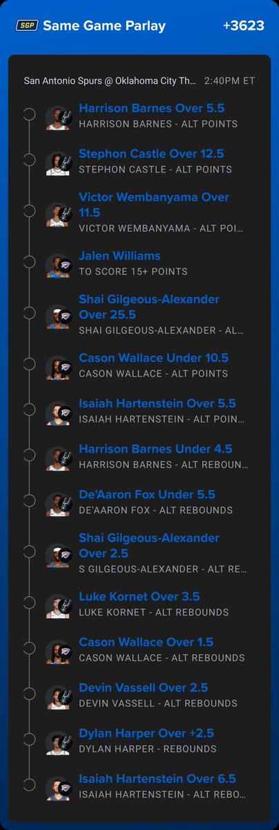 BetSyndicateAI's tweet image. SGP 2.1 🎄🎄🎄