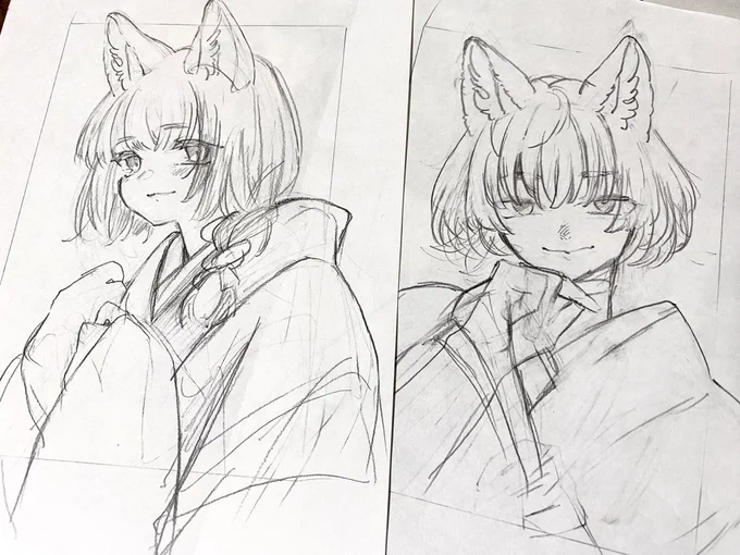 もう一人きてくれたわよ〜🦊 