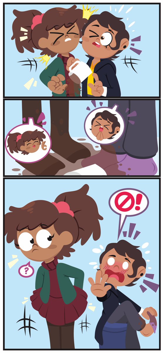 "Anne, don't do it here!"
.
.
#TheOwlHouse #Amphibia 