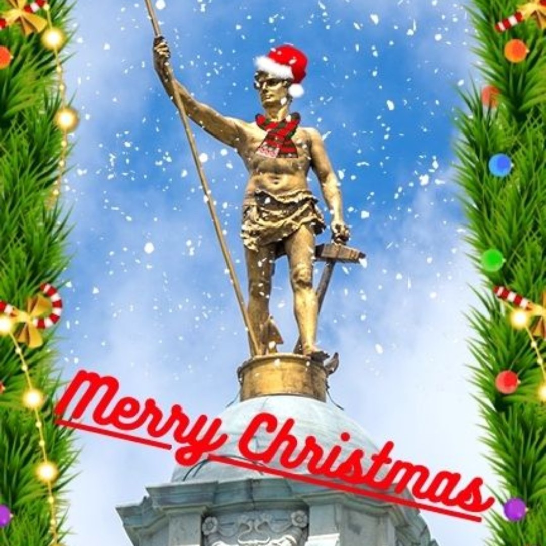 LGSabinaMatos's tweet photo. From our entire team, wishing a very #MerryChristmas to all those who celebrate across #RhodeIsland.

#holidays #christmas #ltgov https://t.co/TfuE5JtZ6A
