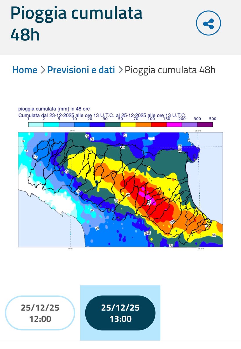 GabMaurizzi's tweet photo. @Grazp77 Non so se sia un miracolo ma al momento ci è andata di lusso. Fare 150 mm in 36 h senza grossi problemi, ha a che fare con la fortuna... https://t.co/AKHIfTgtu3