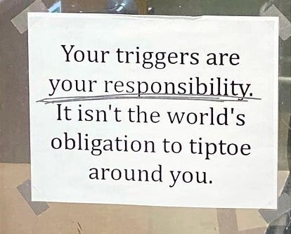 TrainingMindful's tweet image. #triggers #responsibility #maturity