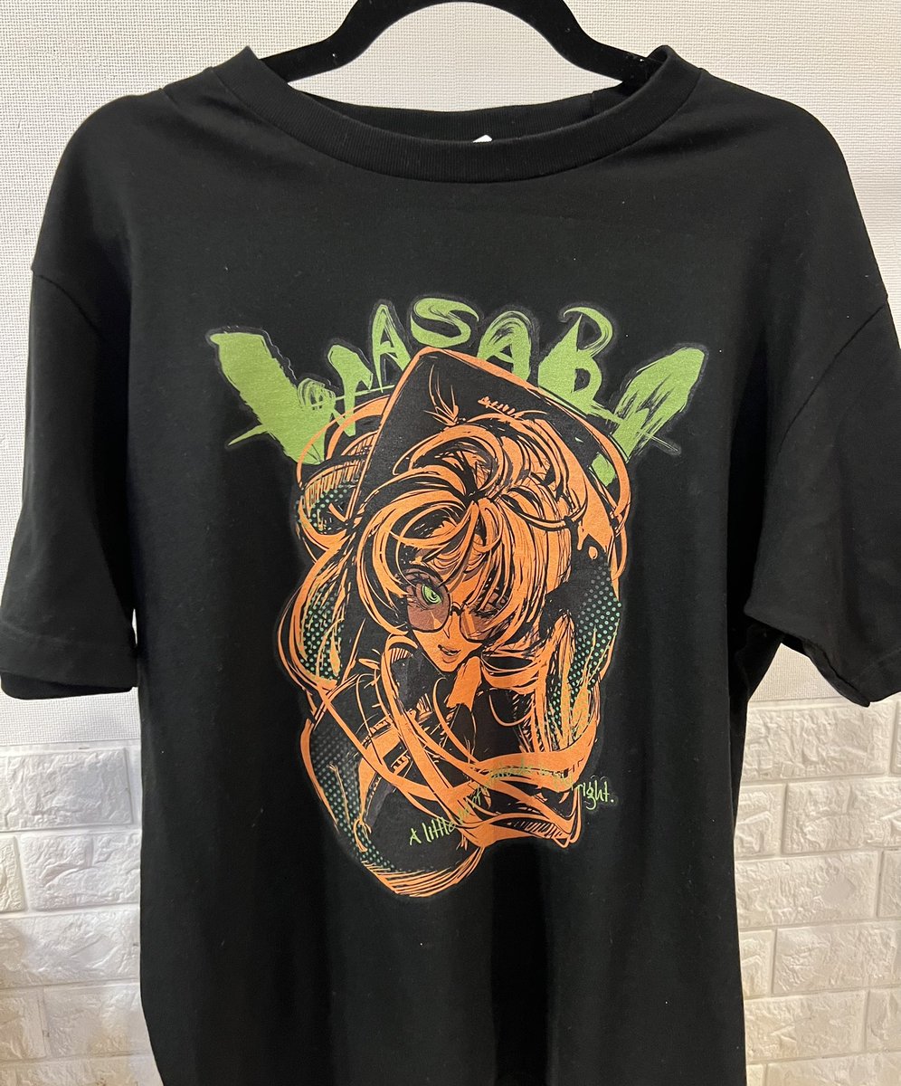 バンドTシャツのノリで作ってみました☺️
ご縁がありましたら是非是非
#c107 #二日目西あ45ab #WASABI 