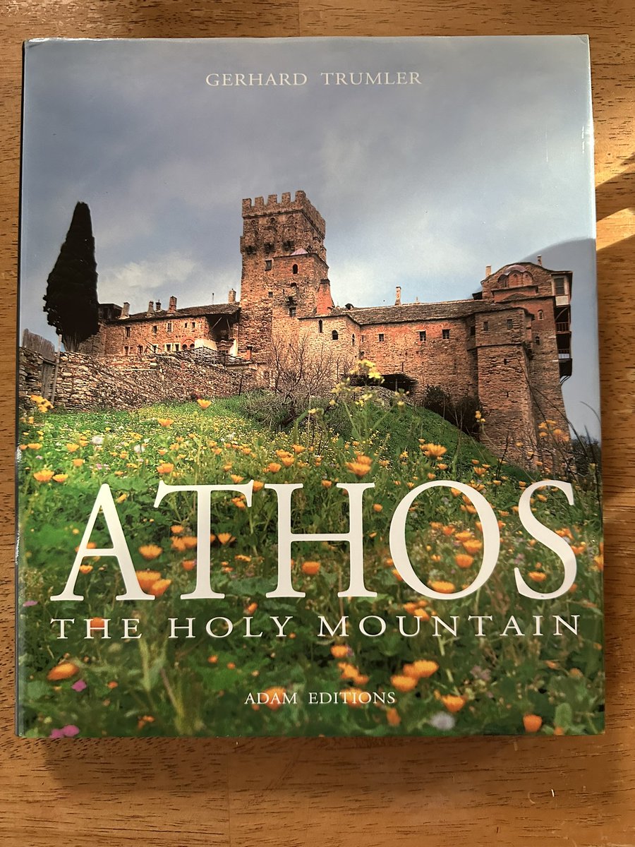 XVanFleet's tweet image. I came across this interesting book in a used bookstore yesterday. Wanting to learn more about this fascinating Eastern Orthodox monastic center in northern Greece, I watched a CBS 60 Minutes documentary about it. The documentary was well done and it even included a segment on…