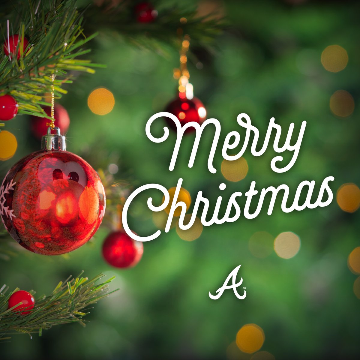 Braves's tweet image. Merry Christmas, #BravesCountry!