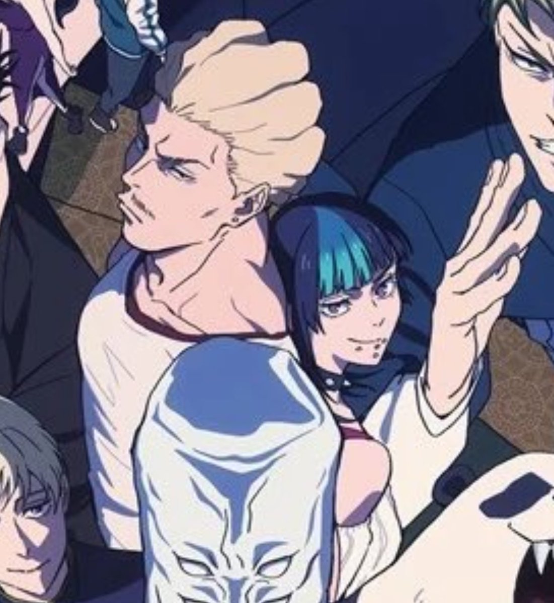 hakari and kirara in the new key visual that’s my power couple