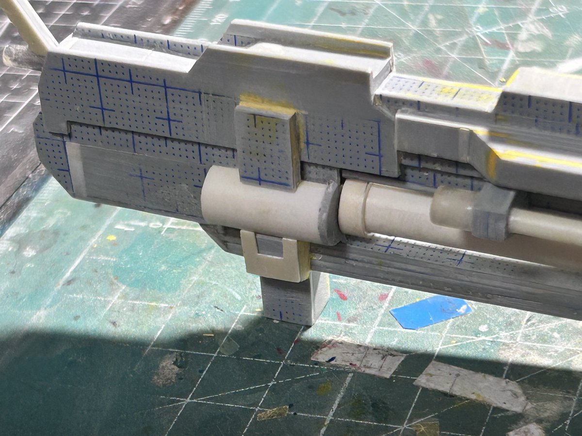 ほんの少しだけディテールを加えて終了☑️ 年末年始の休みに一気に