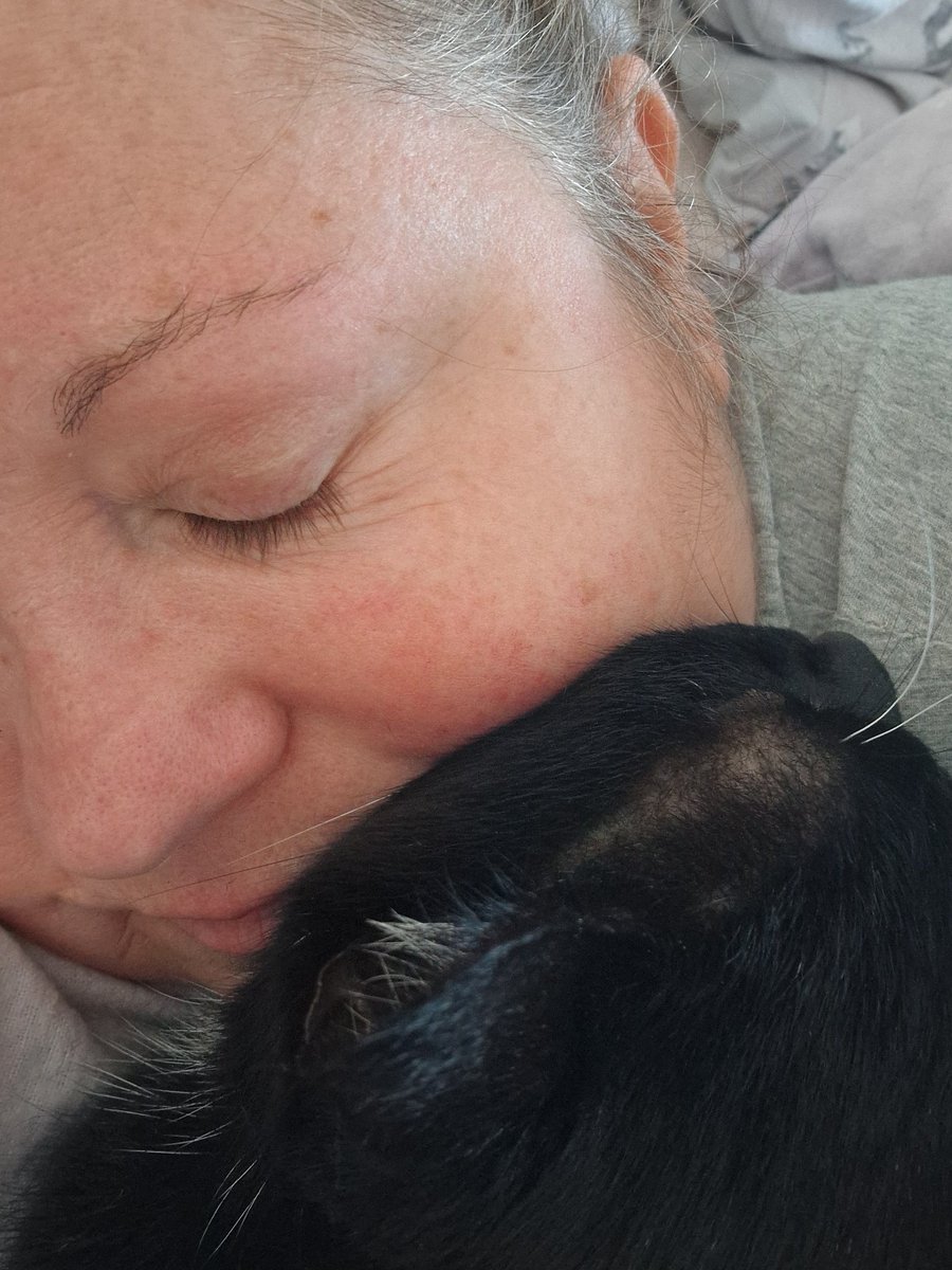 Post XmasDinner snoozies are the best part of the day..Ma's face extra plumpy from stuuffing and roasties!
~Z