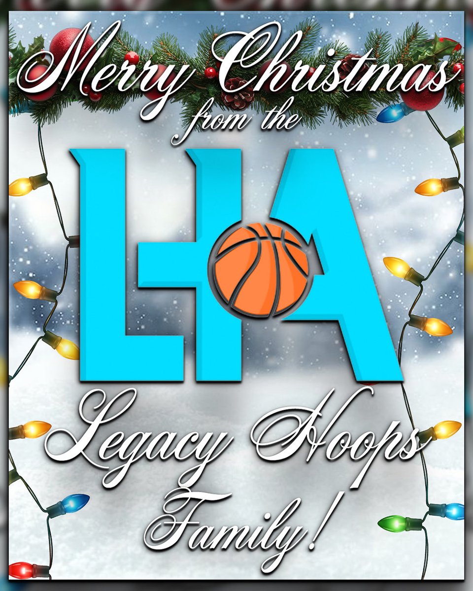 LegacyHoopsAca's tweet photo. Whether you’re running drills or unwrapping gifts — Merry Christmas from Legacy Hoops! 🎄🔥 Grateful for our amazing community this season.
.
.
.
#LegacyFam #HolidayHoops #legacyhoopsacademy #hopkins #woodbury https://t.co/xQPQLO5l1Y