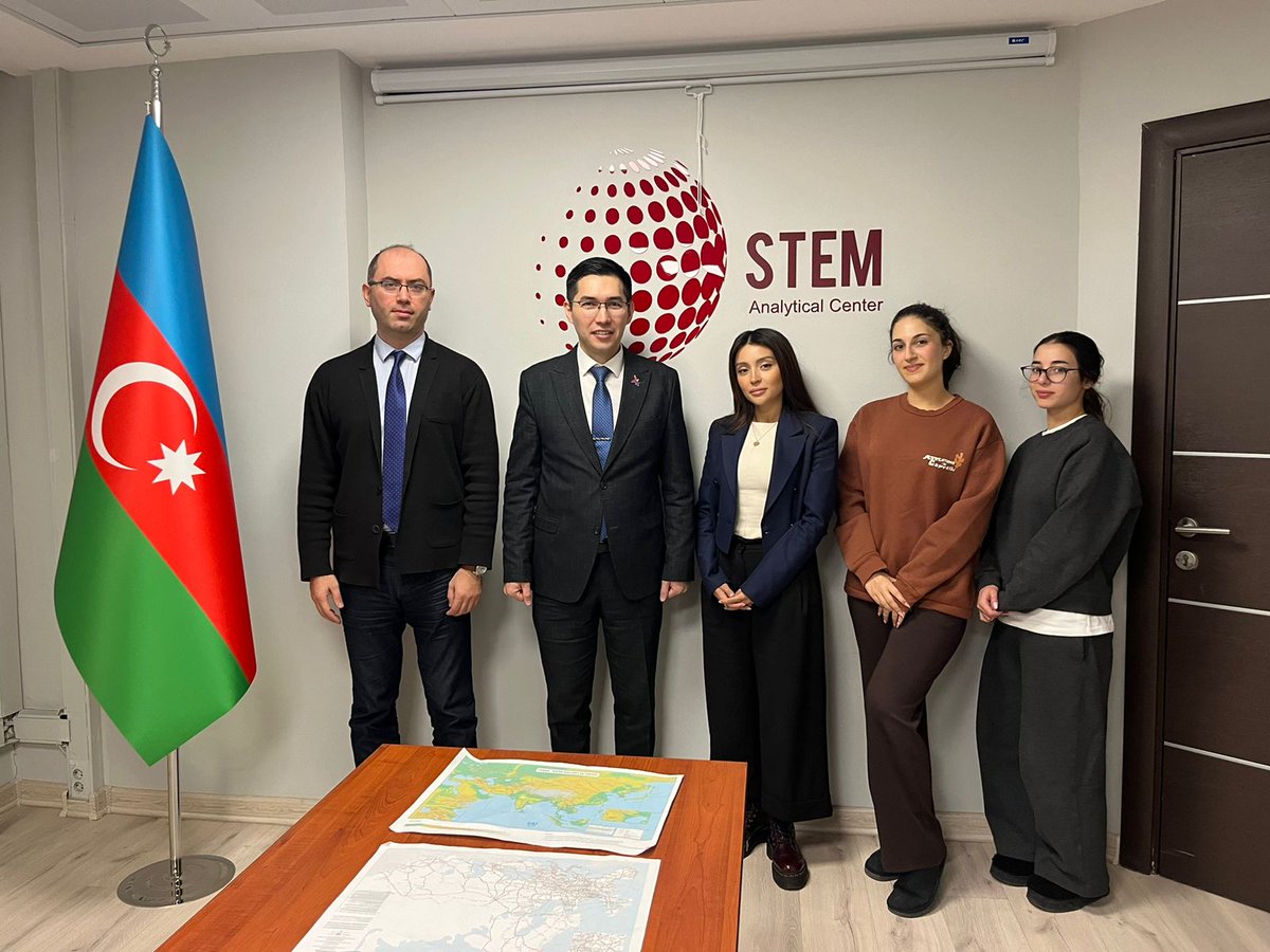 stemlabaz's tweet image. @stemlabaz провел рабочую встречу с Дастаном Оспановым, заместителем директора по международным связям Ассоциации перевозчиков негабаритных и тяжеловесных грузов Республики Казахстан.
stem-lab.az/article/analit…