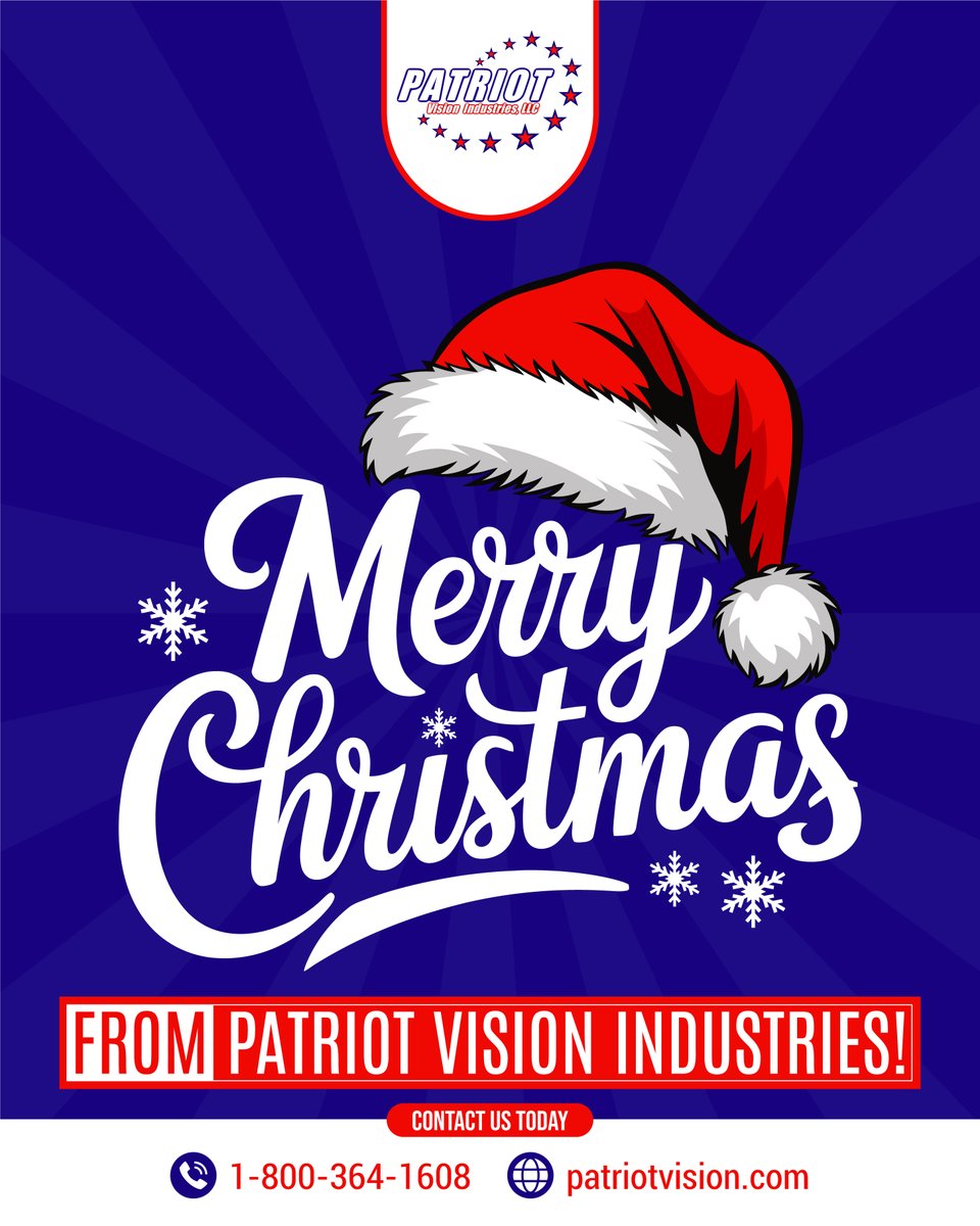 Wishing you a season filled with peace, joy, and love. We’re deeply thankful for every customer, clinician, caregiver, and family who trust us.

May your holidays be bright in every sense of the word. 📞 1-800-364-1608

#PatriotVisionIndustries