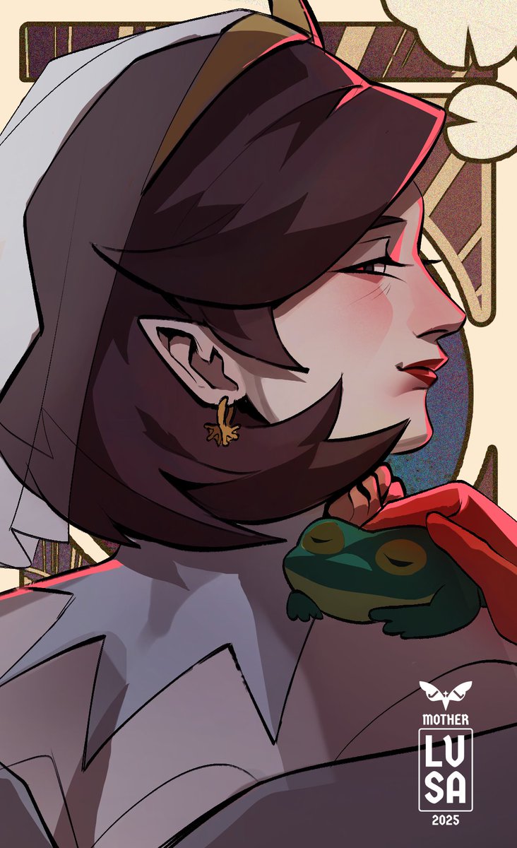 lusaly_'s tweet image. #mina and #pocket portrait art done for the Cordial Reunion #batcase mod w/ @koifoxes !