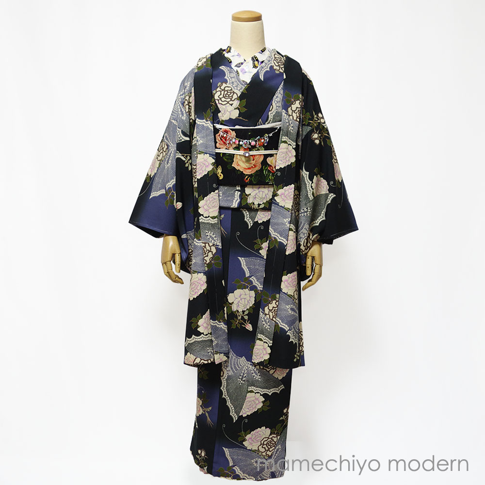 豆千代モダン 🎀1/1~15 訪問着「薔薇と蝶のワルツ」受注会