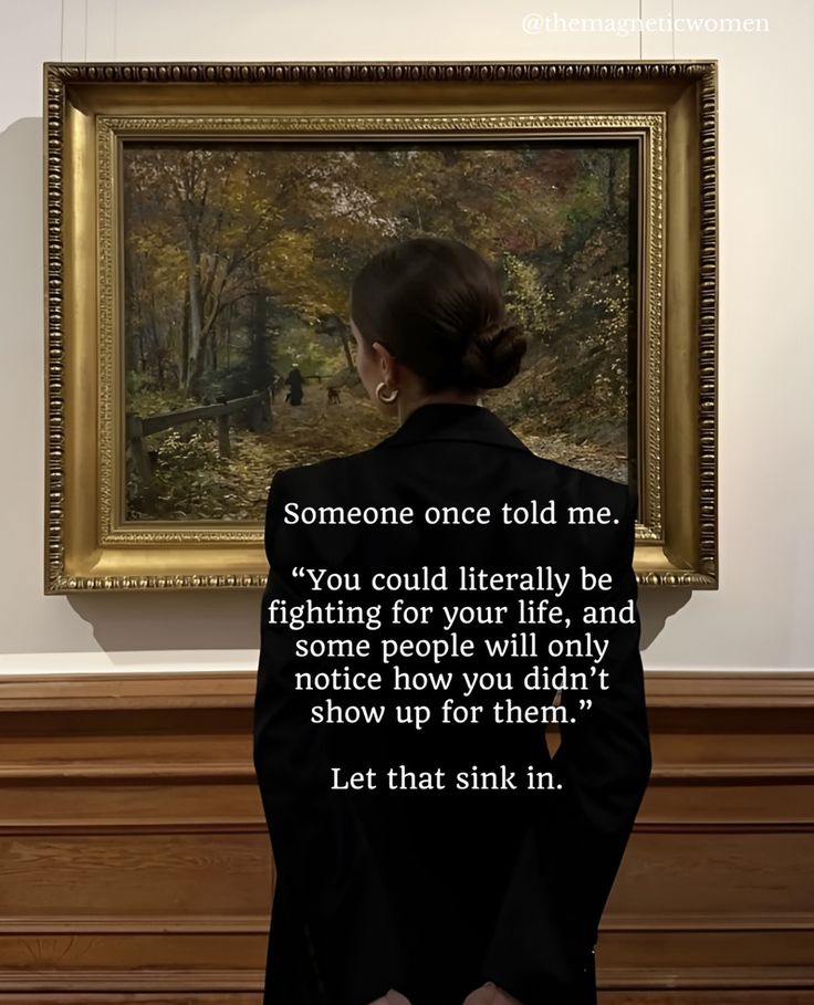 Someone once told me