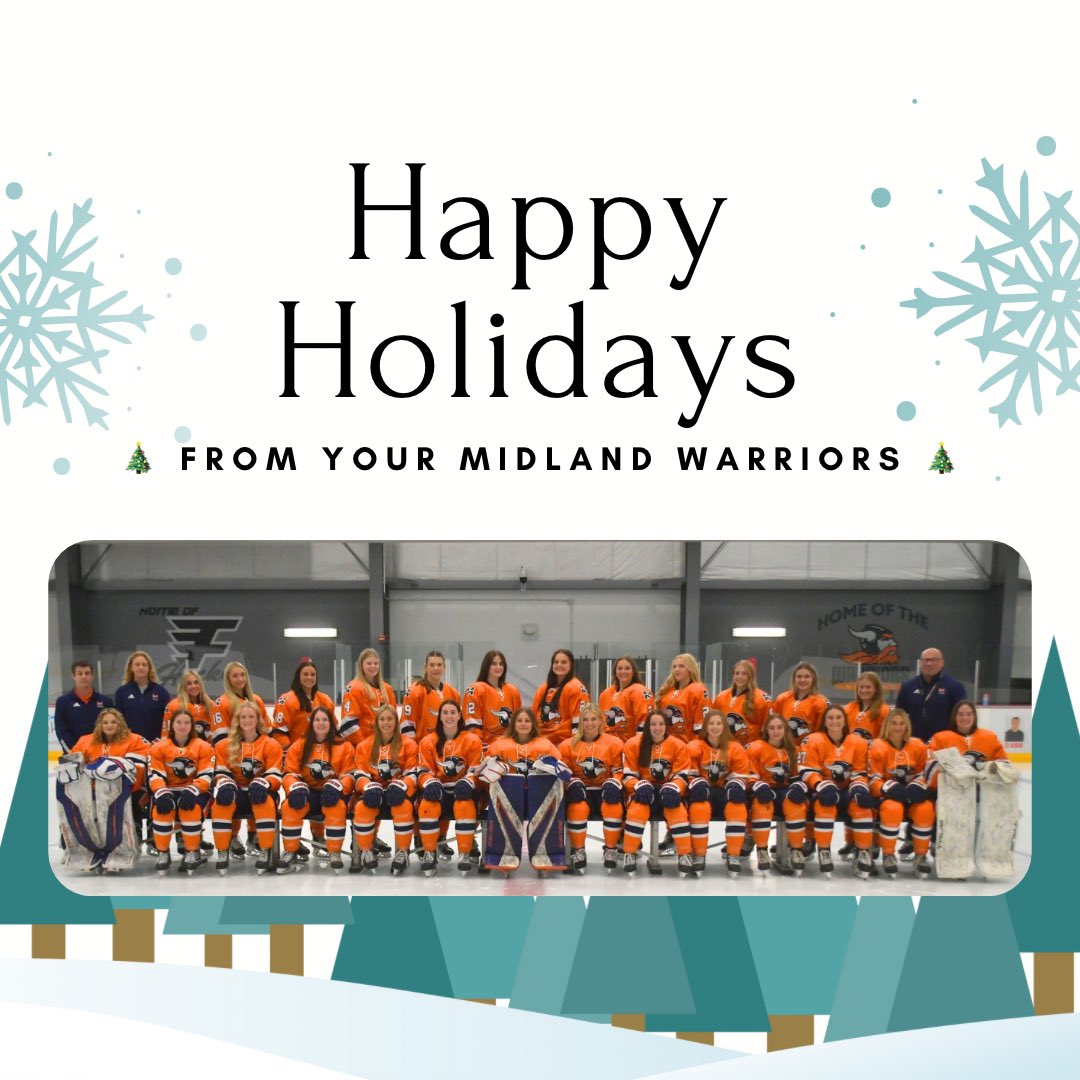 Merry Christmas and Happy Holidays from our Warrior Family to yours 🎄❄️⛄️

#warriors #goforgold