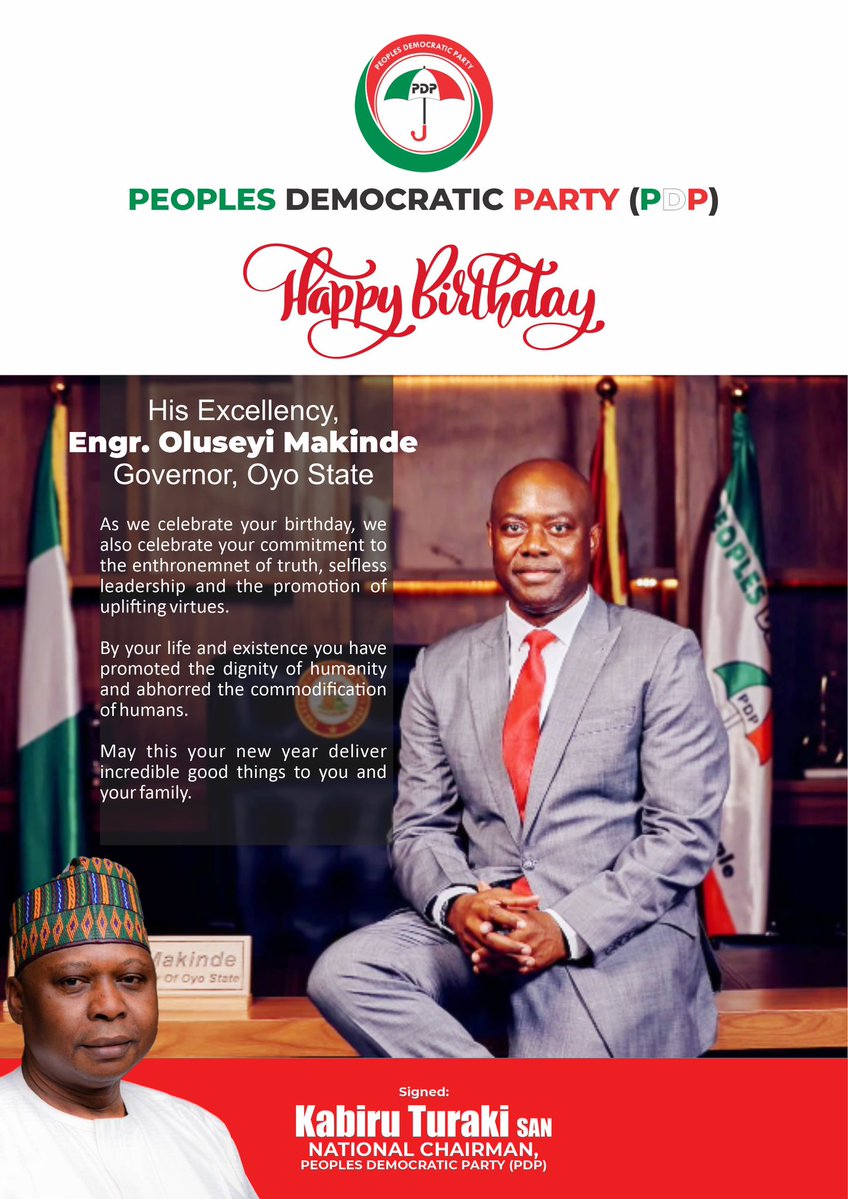 Official PDP Nigeria tweet media