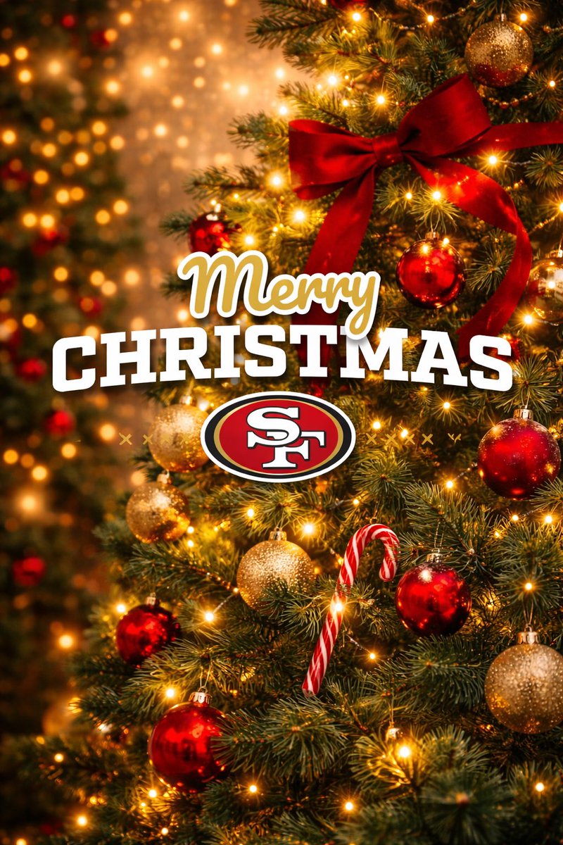 OurSf49ers's tweet image. Merry Christmas Faithful 🎁🎄