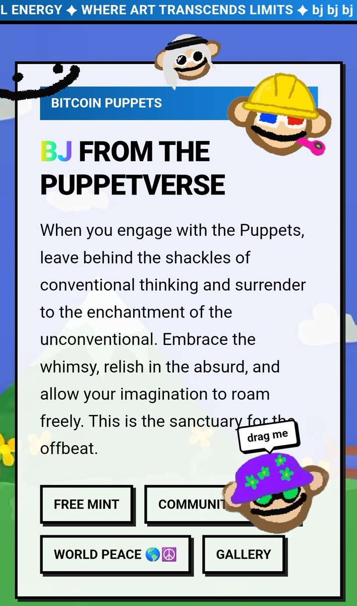 While you all were busy arguing about quantum FUD, <a href="/robin_liquidium/">Robin | Liquidium</a> just silently released a new updated bitcoin puppets community homepage and on top of that opensourced the whole project today as an xmas present to us all. 🌍☮️

Check it out at bitcoinpuppets(dot)community!