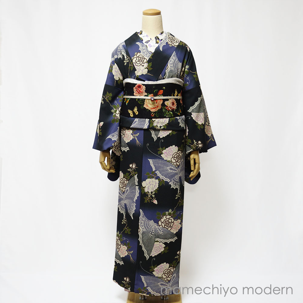 豆千代モダン 🎀1/1~15 訪問着「薔薇と蝶のワルツ」受注会