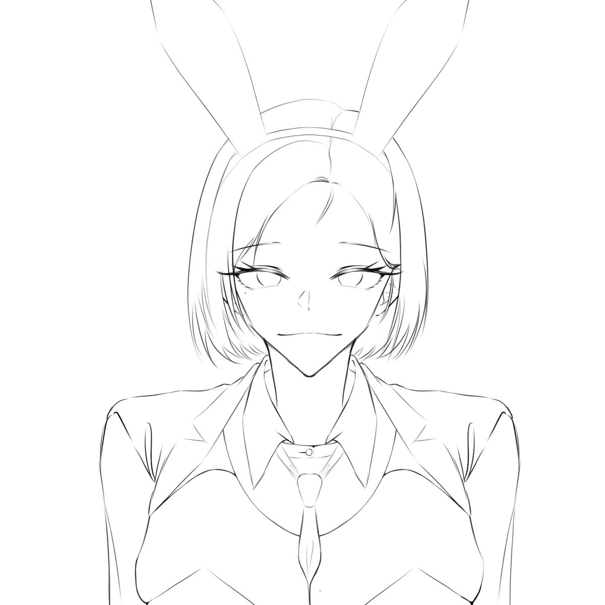 으흐흫.. 단발이당 헤헤... 단발 좋아.. 단발에 바니걸 흐흫...