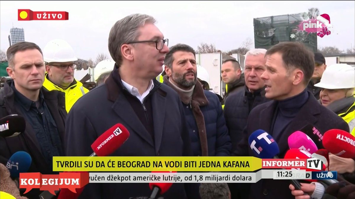 Aleksandar Vučić je još jednom demonstrirao prezir prema građanima Srbije, obilazeći kinesko–Milenijum tim gradilište mosta na mestu Starog savskog mosta, još jednog projekta zbog kog se država netransparentno zadužuje. Dok pobunjene građane naziva „mrziteljima“, Vučić uporno