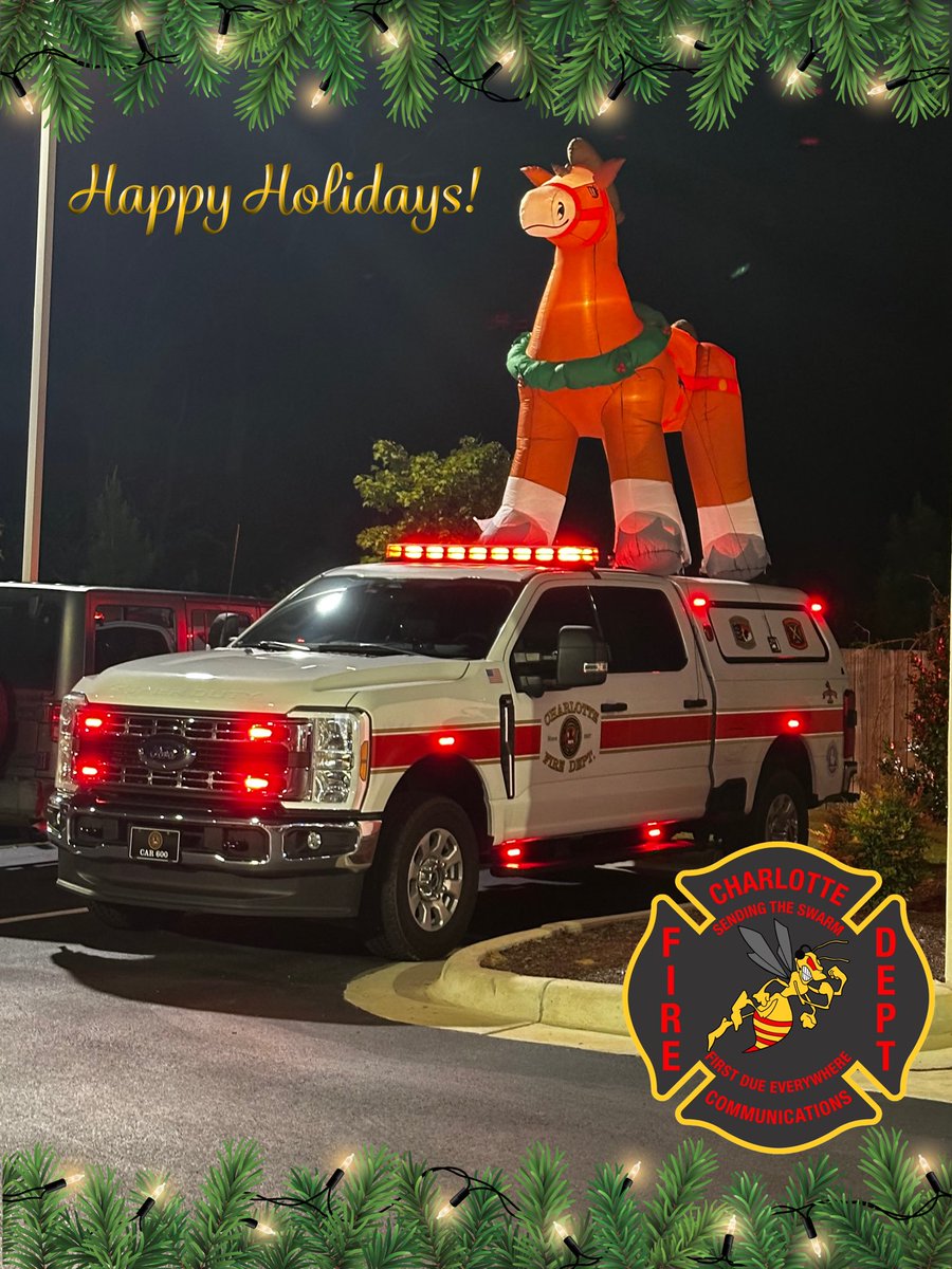 Charlotte Fire Comms tweet media