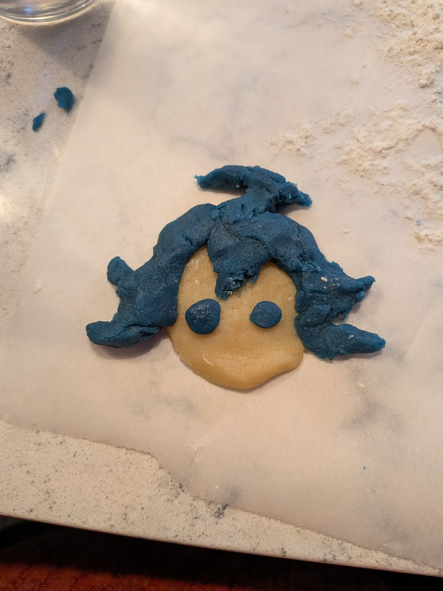 kiriwoamizaki's tweet photo. my iruma cookie everyone. be nice To him https://t.co/VR2A6eM1Hg