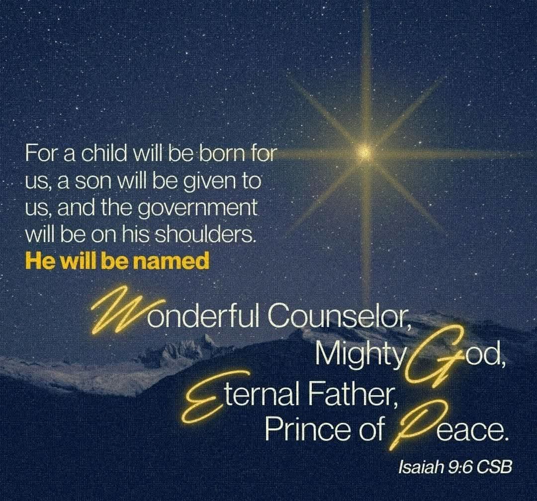 GNLifeRecovery's tweet image. "For unto us a Child is born!" We celebrate His birthday today, to worship Him &amp;amp; bring Him glory, for in Jesus lies all our hope, peace &amp;amp; joy. He is the one who saves.

Merry Christmas! ☺️🎄👶🏻✝️ #GoodNewsOfGreatJoy