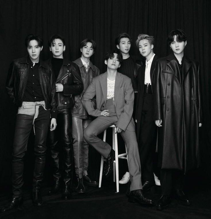 BTS was the #1 most-streamed K-pop artist on Spotify on Christmas Eve.