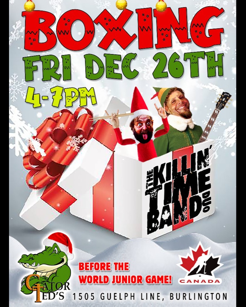 🎄🎅 Merry Christmas to all of you and your loved ones! We'll be reopening tomorrow at 2:00 for our Boxing Day party with the Killin' Time Duo! 🦌🎄#merrychristmas #happyholidays #livemusic