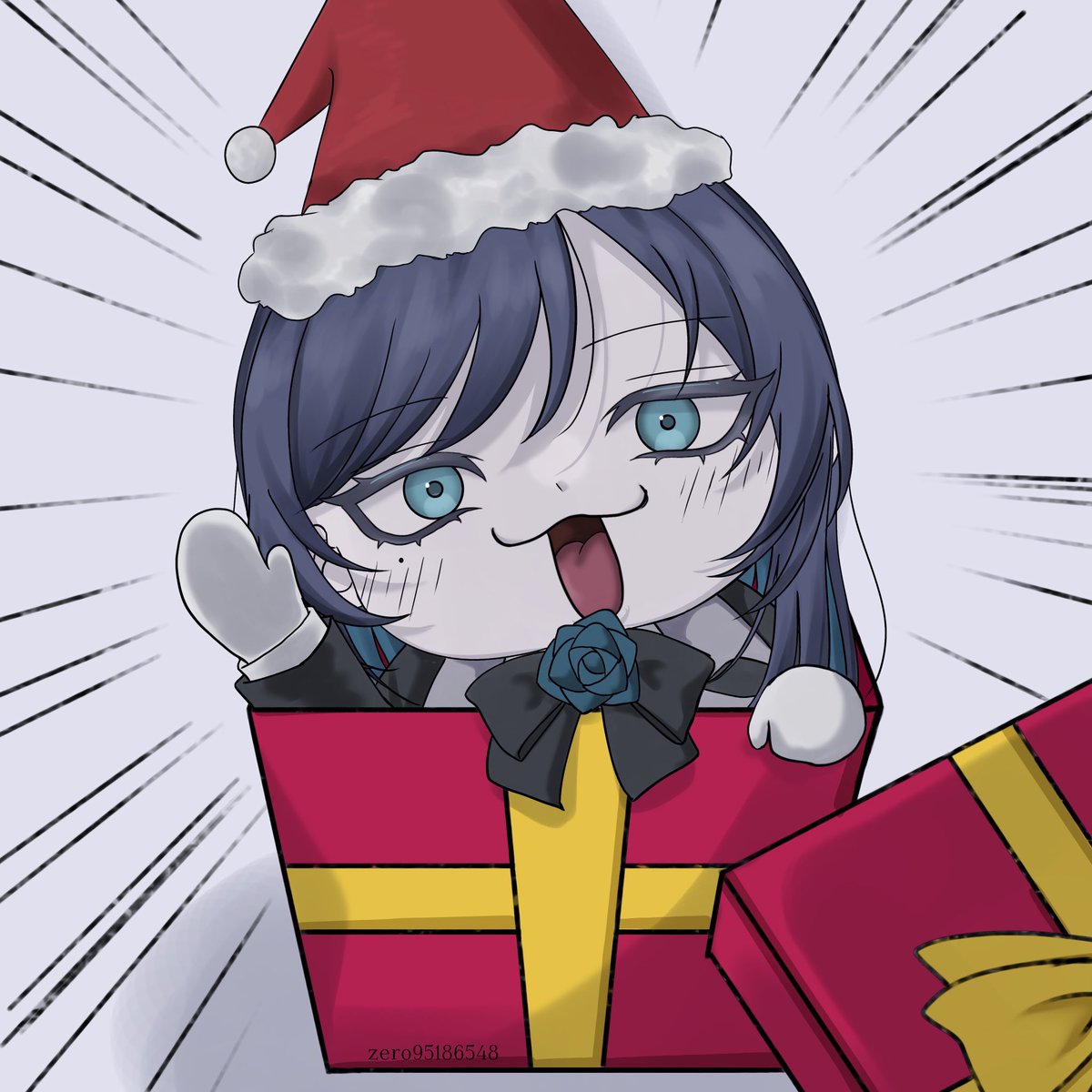 ハッピークリスマス〜！！！ #Adoart #Ado #イラスト