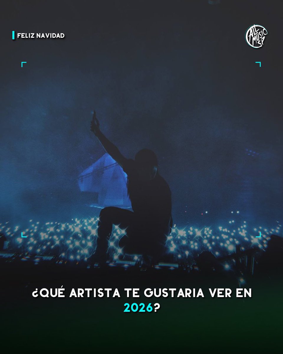 ¡El equipo de All Music Spain os desea Feliz Navidad!

Esperamos que Santa Claus os haya traído muchas entradas de festivales, pero ¿Qué artista le habéis pedido poder ver en 2026?