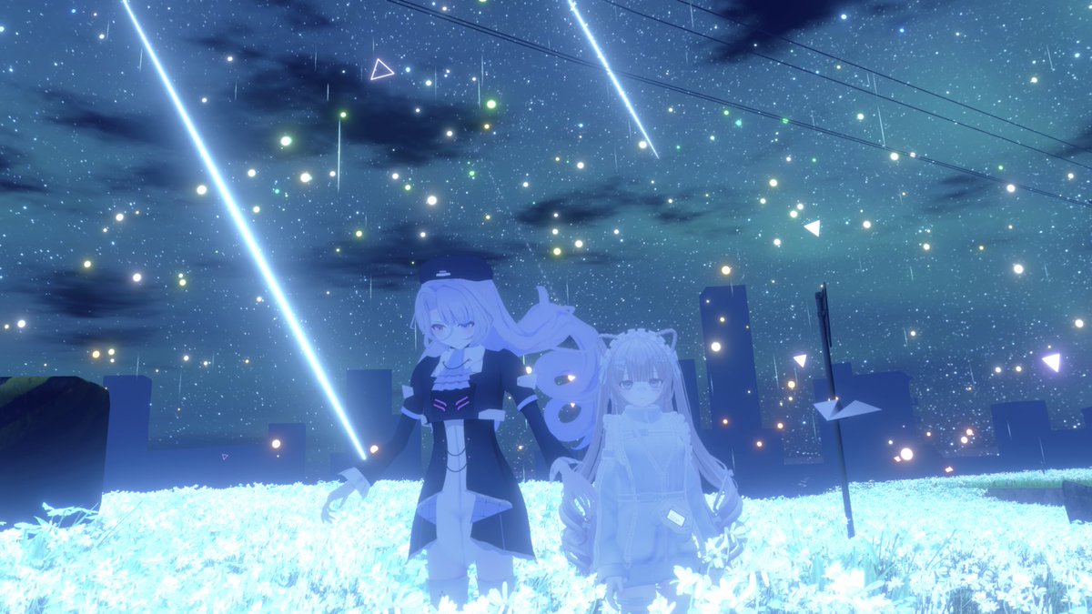 seika_vr's tweet photo. メリークリスマス！VR部です。
今回の部会では色なゲームワールドを巡りました！
今回の部会がリフレッシュできる時間になれたら良いなと思いました。
#VR部会 #VRChat https://t.co/3xvDnu6Iic