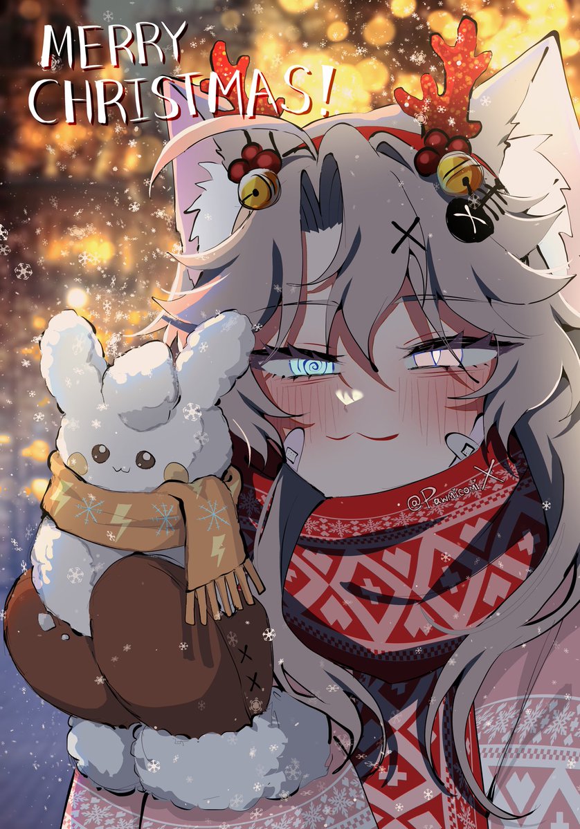 pawmicomix's tweet image. Merry christmas! 🎄 ❄️ 💫