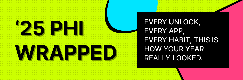 PhiLauncher's tweet photo. #PhiWrapped 2025 

Insights into the apps you use, how you use your phone, and how much you actually use it.
More useful than Spotify or YouTube Wrapped, this one’s about you.

Get yours and share it here with #PhiWrapped 👉 https://t.co/xAhACRCevY https://t.co/B3uoCrDWMX